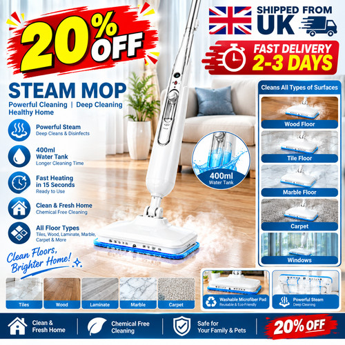 5000w steam mop 1 - 12, in