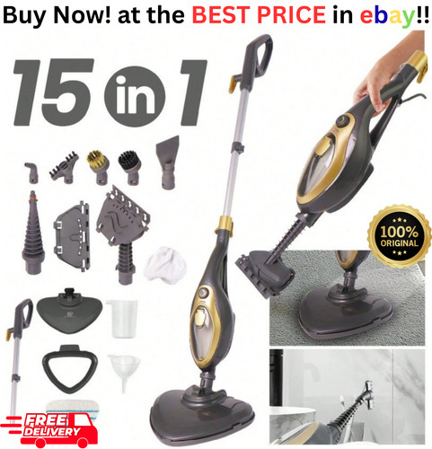 New hot steam mop - 15-in-1,