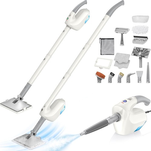 Steam mop with - 10-in-1,