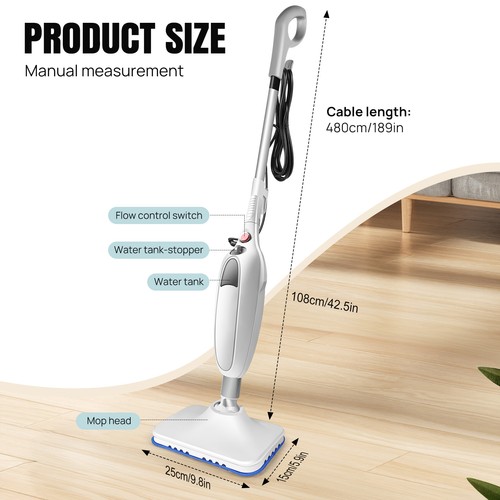 4000w electric steam mop - steam, floor