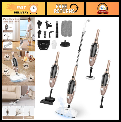 Handheld steam mop - 11-in-1,
