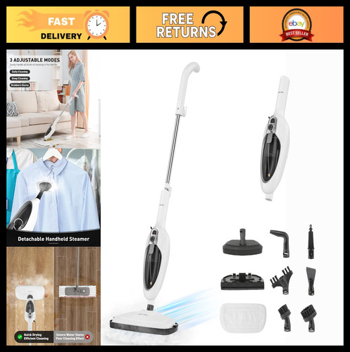 Steam mop cleaner - 10-in-1,